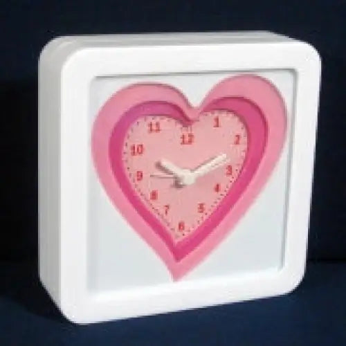 Heart Table Clock